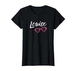lot 8311 image: Louise Shirt Pink Glasses Cute Matching Best Friends T-Shirt XL blue