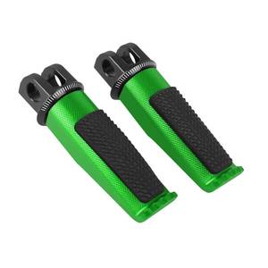 lot 8324 image: WORLDMOTOP Motorcycle Footpegs Front Passenger Foot Pegs Replacement for Kawasaki Z800 2013-2016 Z750R 2011 2012 Z1000 2010-2020 ZX6R ZX-6R 2003-2020 ZX10R ZX-10R 2004-2010 Foot Rests Pedal (green)