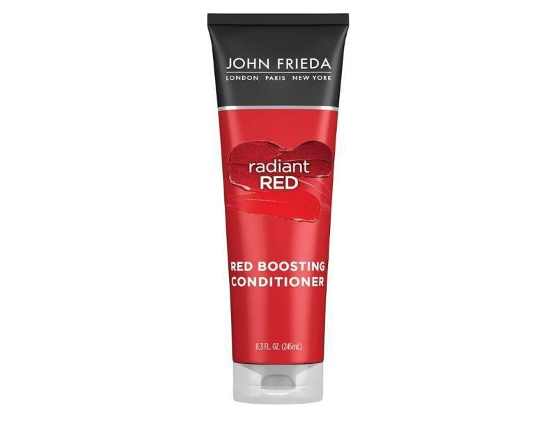 lot 37344 image: John Frieda Radiant, Boosting Conditioner, Hydrates and Enhances Tones with Pomegranate Extract and Vitamin E for Natural or Color-Treated Hair, 8.3 Oz - Retail $10