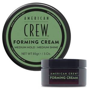 lot 37623 image: American Crew Mens Hair Forming Cream, Like Hair Gel with Medium Hold & Medium Shine, 3 oz - Retail $16