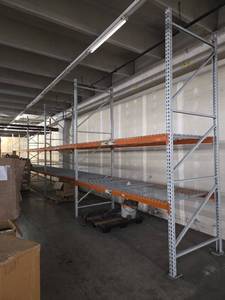 lot 19806 image: Heavy Duty Pallet Racking System