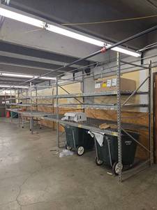 lot 19808 image: Heavy Duty Pallet Racking System