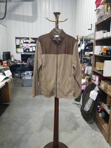 lot 1363 image: Starter Mens Two-Tone Fleece Full-Zip Jacket Size Large