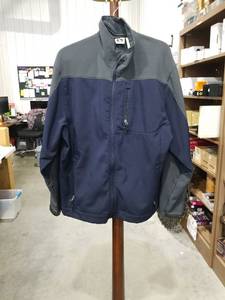 lot 1412 image: Athletic Works Mens Two-Tone Zip-Up Jacket - Size Large