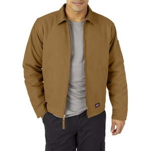 lot 1422 image: Genuine Dickies Mens and Big Mens Quilted Lined Canvas Jacket New Size Large