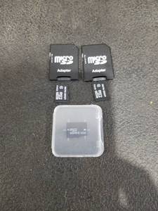 lot 1437 image: Micro Center MicroSD Cards with SD Adapters Bundle
