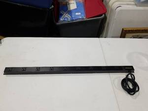 lot 1463 image: Stanley 9-Outlet Heavy Duty Metal Power Strip with Surge Protection
