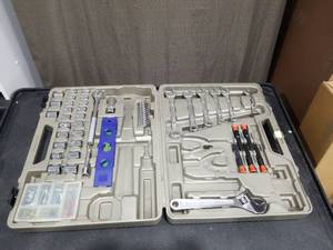 lot 1477 image: Home Mechanic Tool Set in Carrying Case Not Complete