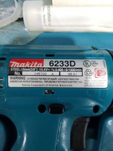 Makita 6233D 14.4V Cordless Drill Kit with Case