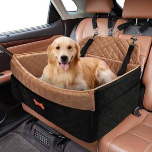 lot 7028 image: Dog Car Seat for MediumLarge Dogs up to 60 lbs, Washable Booster