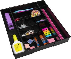 lot 7076 image: Office Drawer Desk Organizer Tray