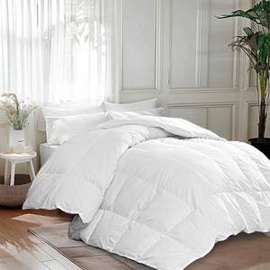 lot 7092 image: $66 Martha Stewart White Goose Down Comforter King, 106x90, 59oz
