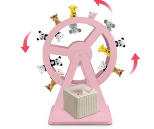 lot 7155 image: $60 Ferris Wheel Shelf Compatible with Tonies   360  Magnetic Shelves