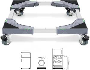 lot 7236 image: WEIBIDA Appliance Dolly with 4 Locking Wheels for WasherDryer 2 pack