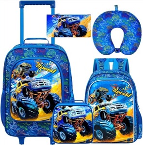 lot 7270 image: $69 5-Piece Kids Luggage Set with Spinner Wheels on Carry-on