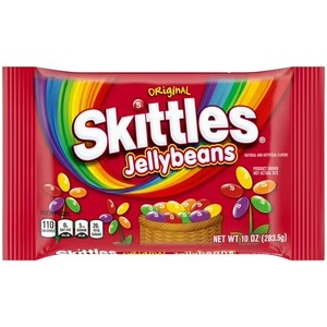 lot 7294 image: Three Bags Skittles Original Easter Jelly Beans Candy - 10 oz Bag
