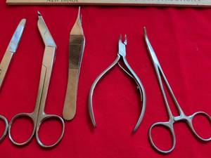 lot 6 image: Medical Surgical Scissors Collection Set