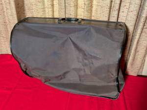 lot 45 image: Black Garment Bag with Protective Cover