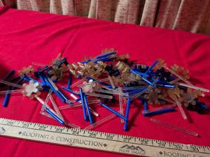 lot 71 image: Building Pieces Lot - Rods and Connectors