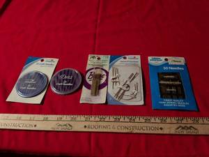 lot 76 image: Assorted Hand Sewing and Craft Needle Collection