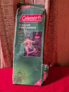 lot 81 image: Coleman 5-Gallon Camp Shower