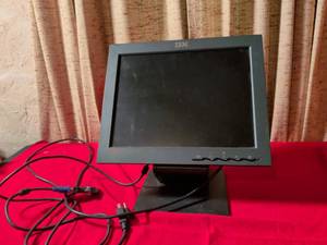 lot 101 image: IBM ThinkVision LCD Flat Panel Monitor with Stand and Cables