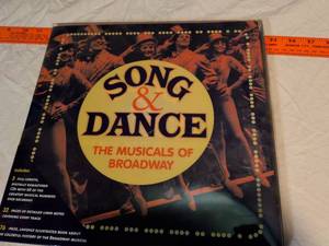 lot 124 image: Song & Dance The Musicals of Broadway 3-CD Box Set with Illustrated Book