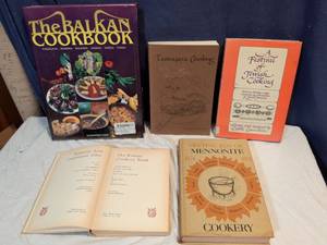 lot 129 image: Collection of 5 Specialty & Cultural Cookbooks