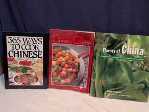 lot 141 image: Chinese Cooking Cookbook Collection - Set of 3