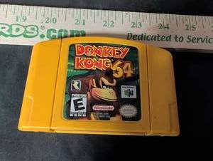 lot 147 image: Donkey Kong 64 Nintendo 64 Cartridge