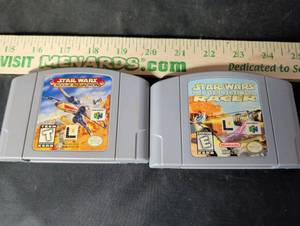 lot 151 image: Star Wars Rogue Squadron Nintendo 64 Cartridge