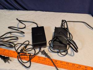 lot 183 image: Nintendo GameCube AC Power Adapter Supply Lot of 2