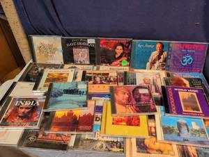 lot 184 image: Ravi Shankar & Ali Akbar Khan Indian Classical Music CD Collection