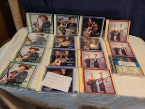 lot 191 image: Flatt & Scruggs Complete CD Collection with Earl Scruggs Concert Ticket