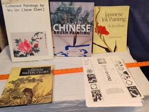 lot 199 image: Asian Art Painting Book Collection - Chinese & Japanese Techniques