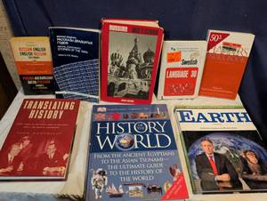 lot 272 image: Mixed Book Lot Russian Language, World History & More