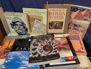 lot 273 image: Mixed Lot of Art, History, Science and Music Books