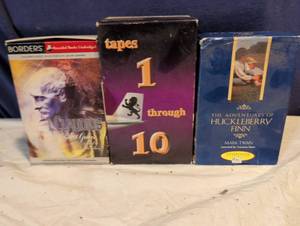 lot 284 image: Classic Literature Audiobook Cassette Lot - I Claudius & The Adventures of Huckleberry Finn