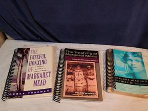 lot 287 image: Margaret Mead Anthropology Spiral-Bound Book Set of 3