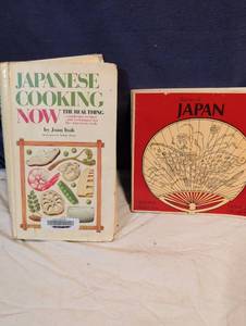 lot 291 image: Japanese Cooking Book Set - Japanese Cooking Now & Flavors of Japan