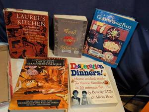 lot 295 image: Lot of 5 Food & Cooking Books