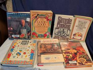 lot 296 image: Lot of 7 American Cooking Cookbooks