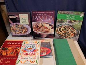 lot 303 image: Pasta & Noodle Cookbook Collection - Set of 6