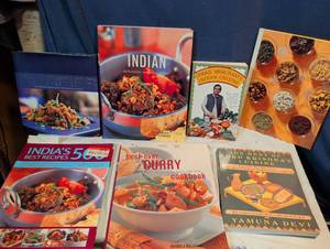 lot 316 image: Indian Cuisine Cookbook Collection - Set of 6 Books
