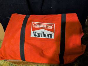 lot 329 image: Marlboro Adventure Team Inflatable Raft with Carry Bag