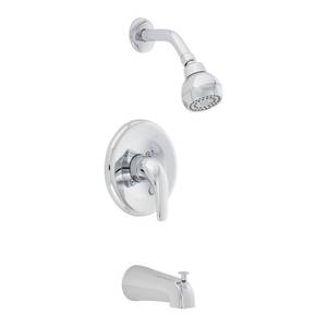 lot 15707 image: Proflo Pf7611s Tub And Shower Trim Package - Chrome