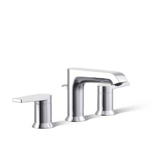 lot 15726 image: Kohler K-97093-4 Hint 1.2 GPM Widespread Bathroom Faucet - Chrome
