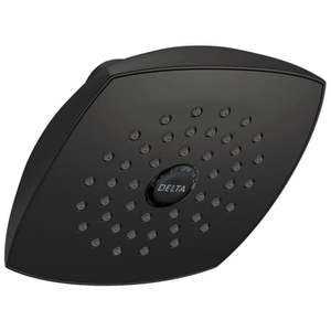 lot 15735 image: Delta Rp64859 Universal Showering 1.75 GPM Single Function Shower Head - Black