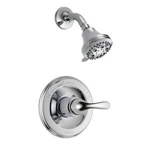 lot 15738 image: Delta Classic Monitor 13 Series Shower Trim in Chrome