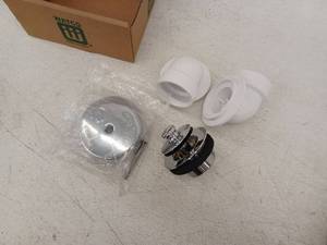 lot 15750 image: Watco 601-LT-PVC-CP Lift and Turn Bath Waste - Chrome Plated